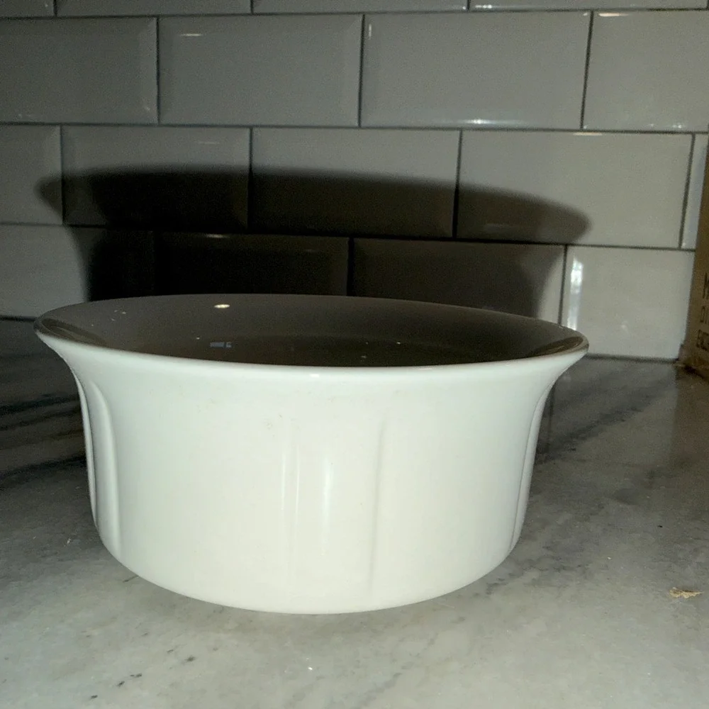 Case Of 12 ONEIDA OVENBRITE RAMEKINS‎ CASSEROLESOUFFLÉ WHITE PORCELAIN 12oz 5.5